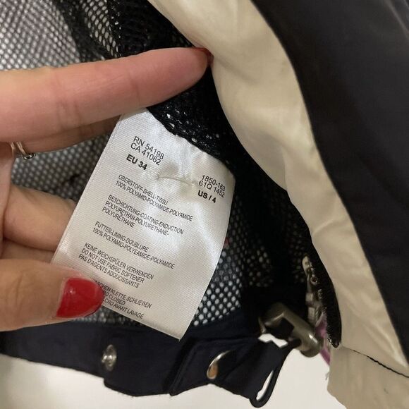 BOGNER FIRE + ICE BLACK SKI SNOWBOARDING FULL ZIP UP JACKET WOMEN SIZE 4 SMALL - Picture 7 of 7